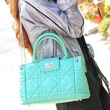 มาใหม่ พร้อมส่ง กระเป๋าMaomao รุ่น M08-027 กระเป๋าสวยเกาหลีค่ะ สีเขียวฟ้า ของแท้ค่ะ